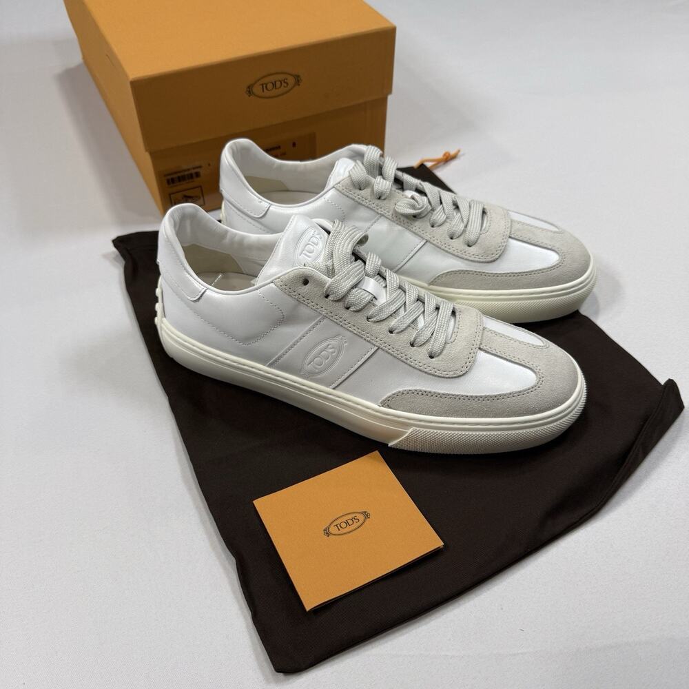 Tod’s ALLACCIATA BASSA CASS. CASUAL Sneaker Size 8UK/9.5US New In Box MSRP $725
